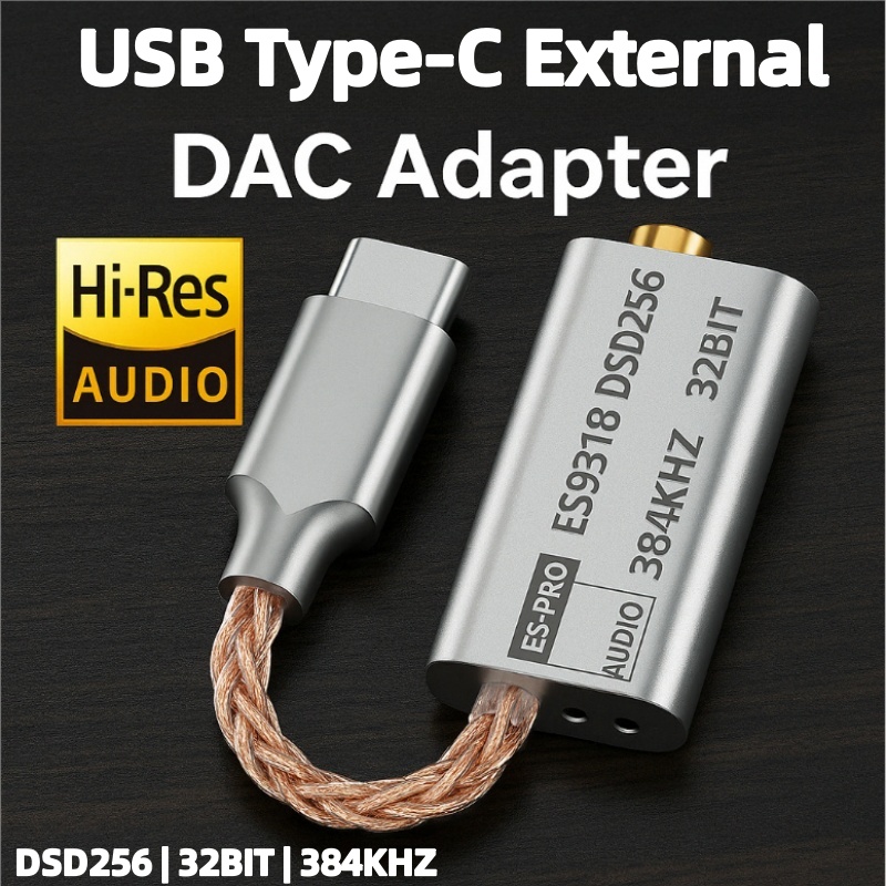 Usb C Earphone - Усилитель для наушников USB ЦАП ES9318