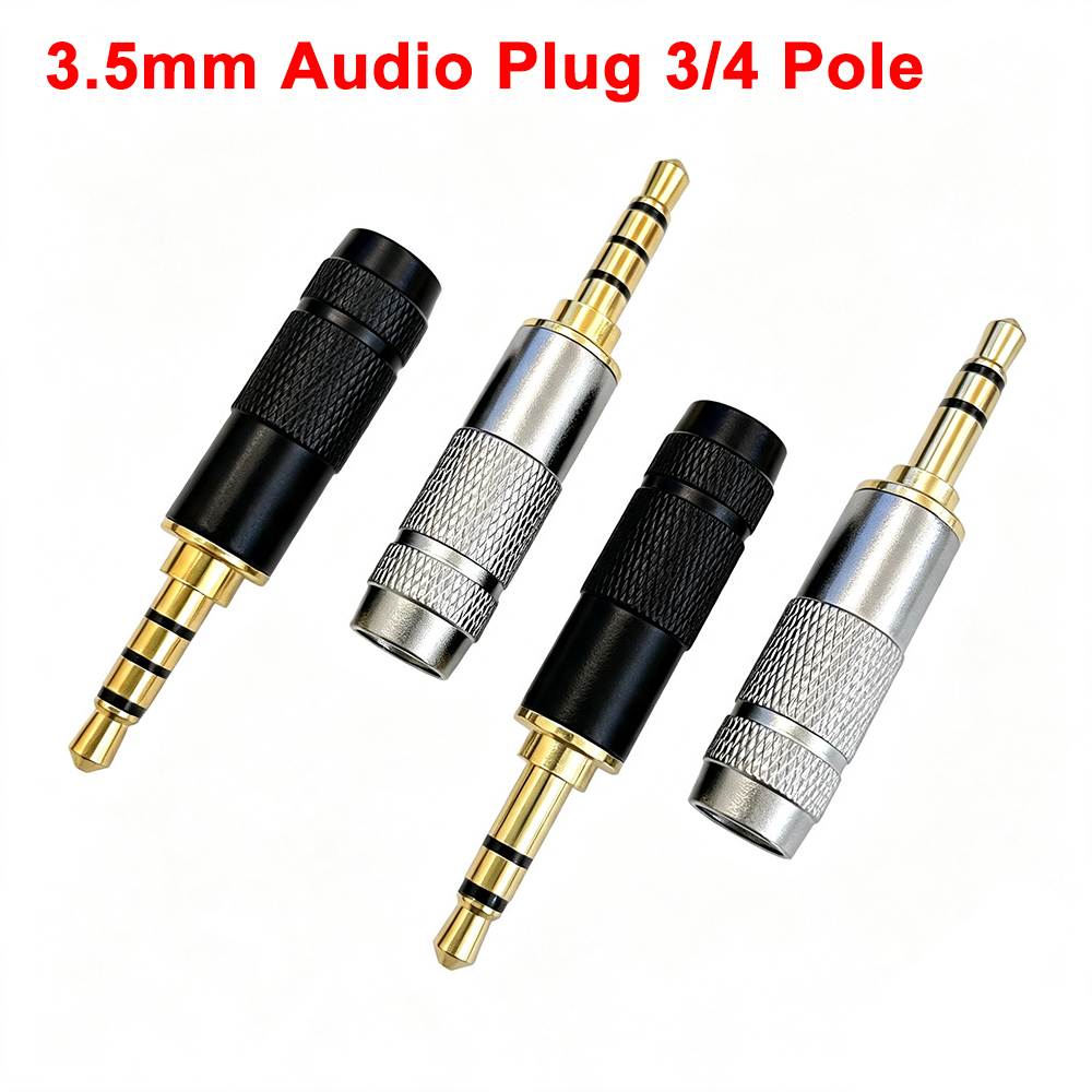 Audiophile Headphone Wired - 1 шт. позолоченный аудиоразъем 3,5 мм,