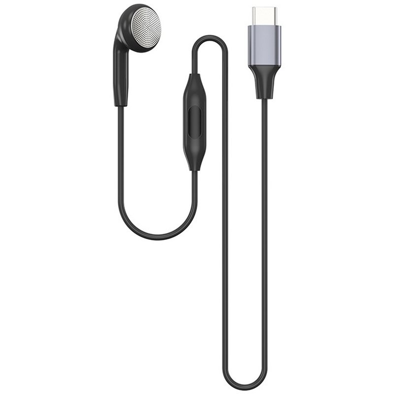 Wired Earphone Mic - Наушник-вкладыш DT75BG Type C с микрофоном,