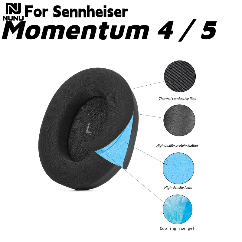 Замена удобных амбушюр из овеч – обзор и цена Sennheiser Headphone Momentum 4
