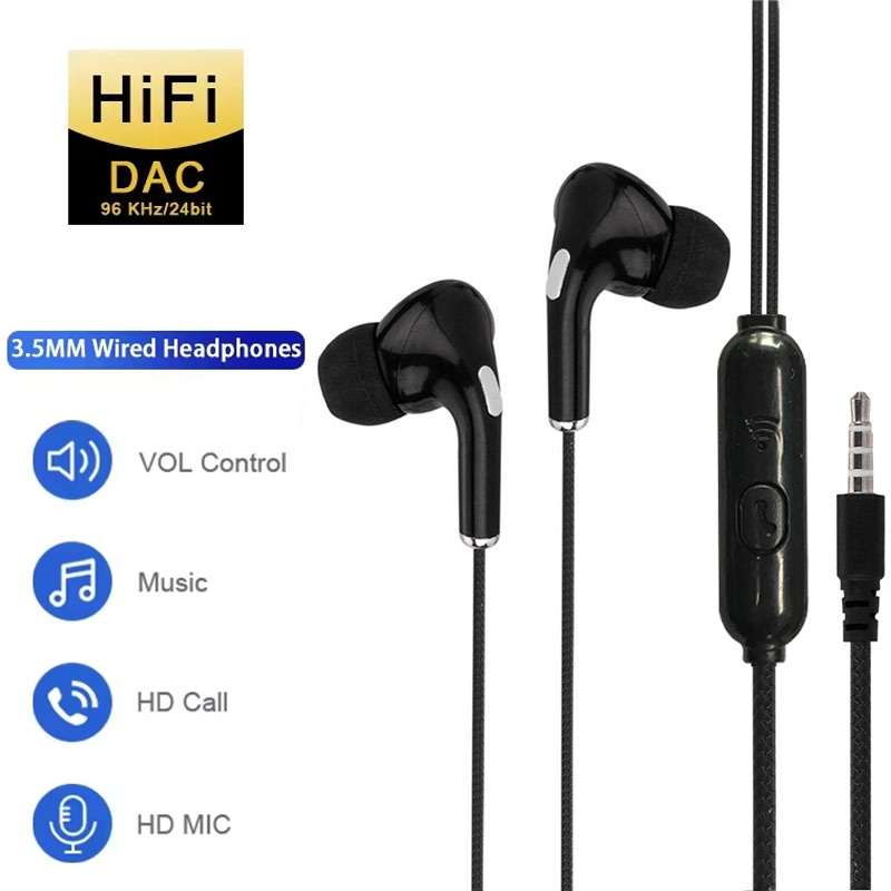Проводные наушники с микрофоно – обзор и цена Wired Earphone Mic